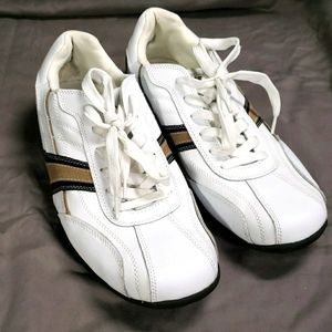 Perry Ellis Blake Shoes. White. Great Condition!